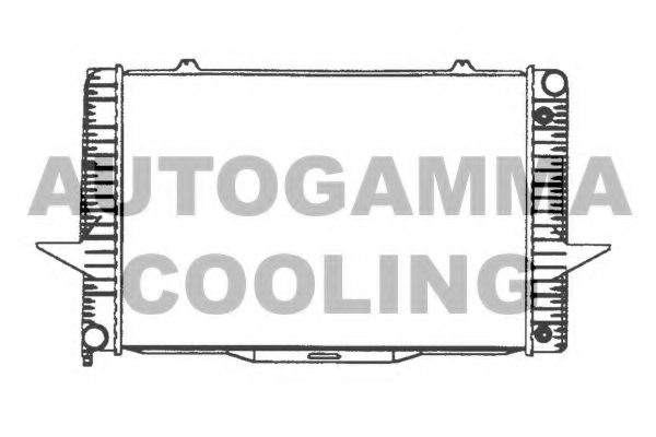 AUTOGAMMA 101291 Radiator, engine cooling